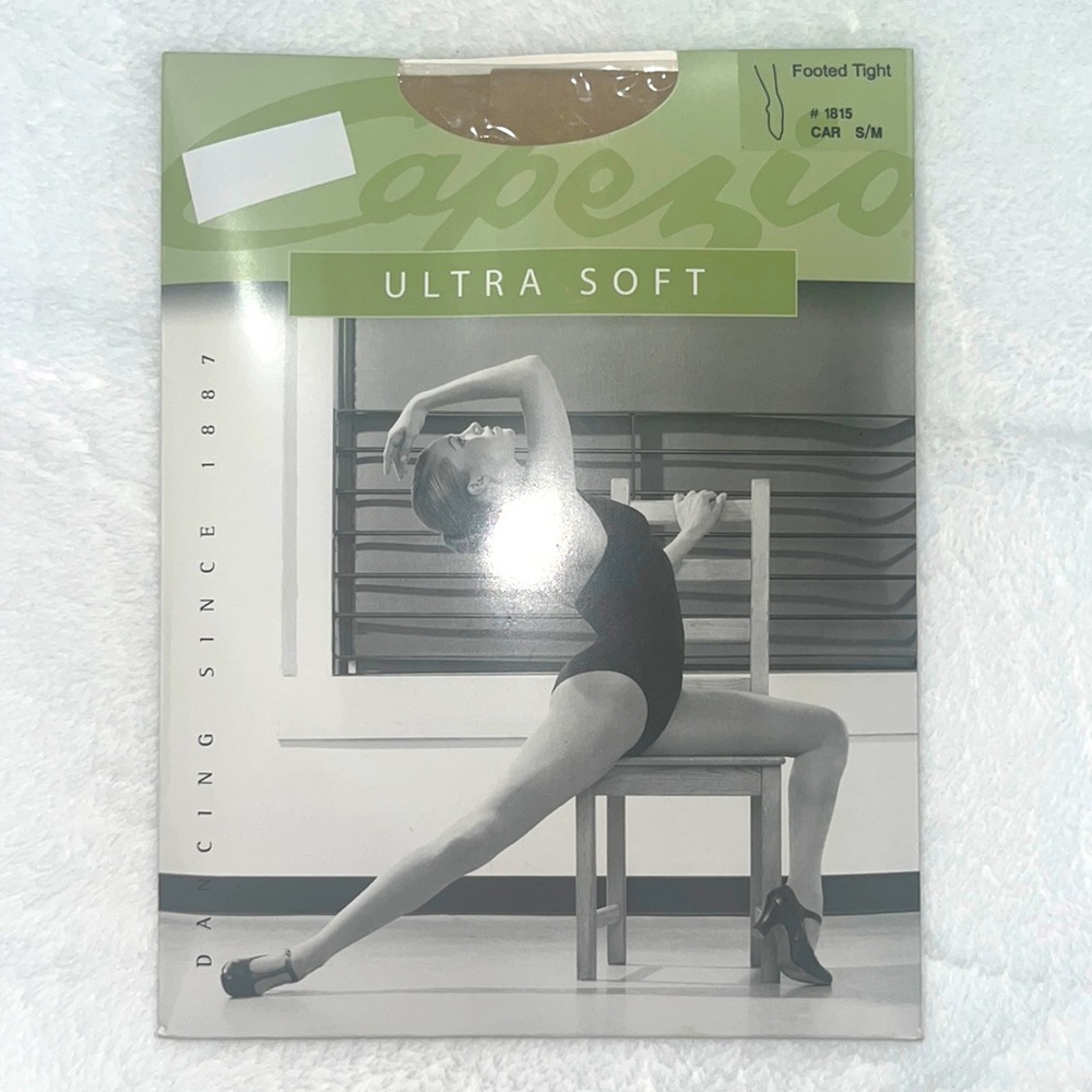 NWT Tan Footed Tights S/M !!